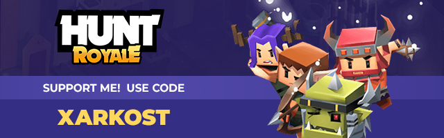 Support me using code 'xarkost'