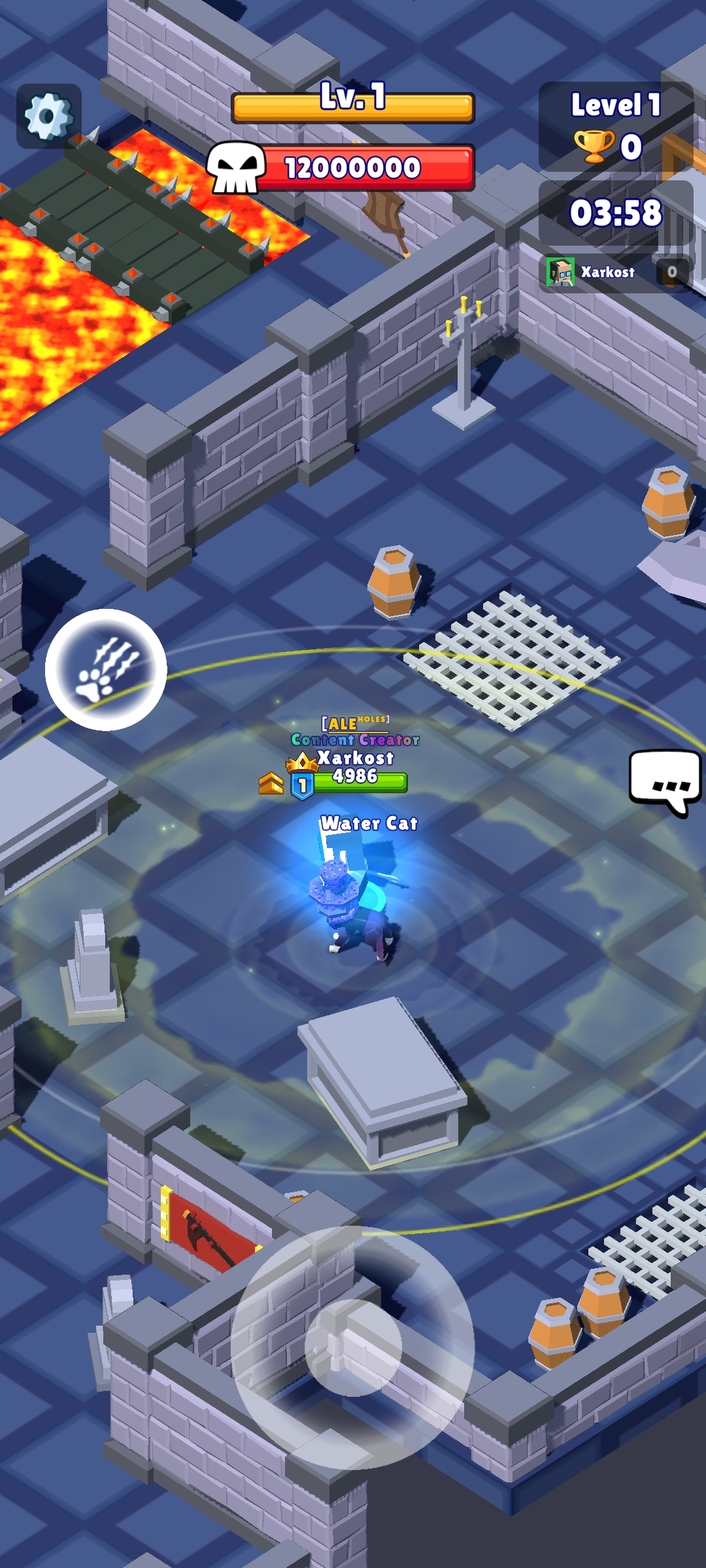 Pet Stance Icon Aggressive